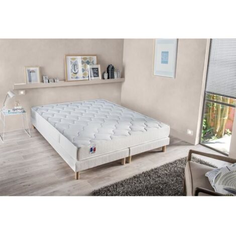 Matelas latex 160x200 cm épaisseur 15 cm âme 14 cm
