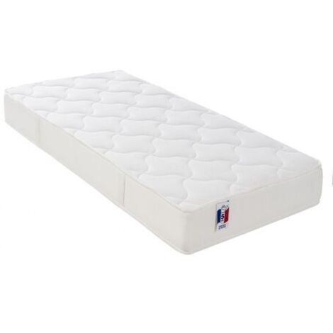 Matelas latex 90x190 cm épaisseur 15 cm âme 12 cm