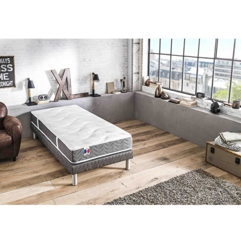 Matelas latex haute densité 90x190 cm épaisseur 18 cm