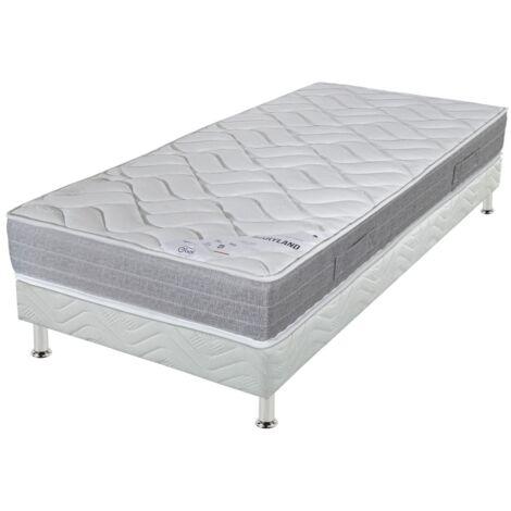 Matelas Maryland + sommier tapissier Omega - 80x200 - Mousse - Hauteur 20 cm