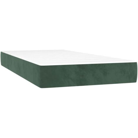 Matelas  Matelas de lit à ressorts ensachés 90x210x20 cm velours CFW343054 CFW766351