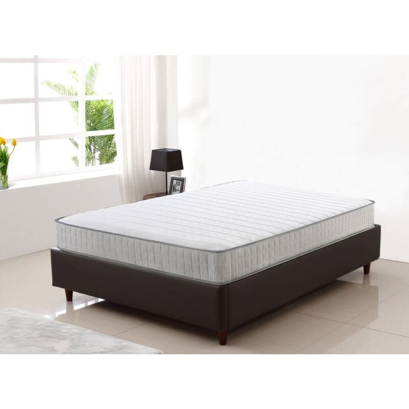 Iztoss - Luxe Matelas 140x200 cm mémoire de forme Memo - épaisseur 15cm - zones de confort mousse adaptative