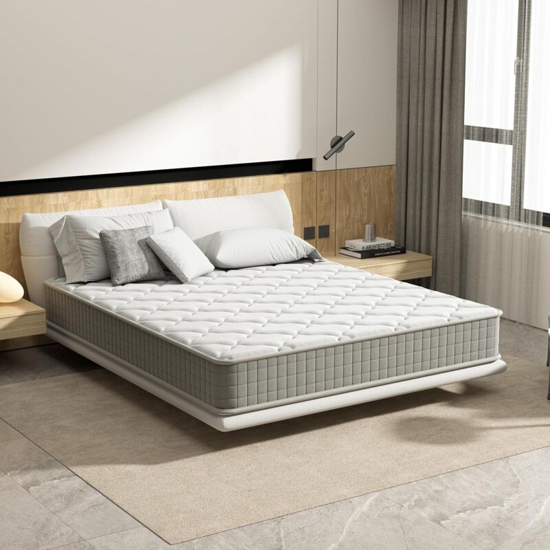 Matelas Mémoire 120 x 190cm DEWINNER - épaisseur 25 CM - Matelas à
