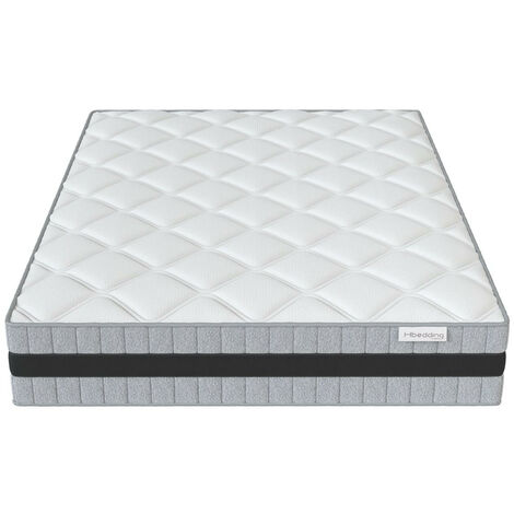 HOMIFAB Matelas mémoire de forme 180x200 Memo Luxe Hbedding - Mousse ergonomique haute densité et Visco-élastique