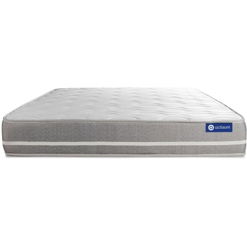 Actisom - Matelas Actimemo touch 200 x 200 cm Mémoire de forme - Epaisseur:20cm