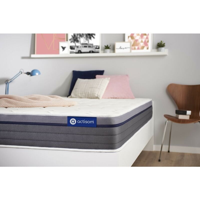 Actisom - Matelas Actimemo zen 90 x 200 cm Mémoire de forme - Epaisseur:26cm