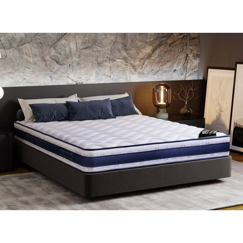 Deco In Paris - Matelas mémoire de forme DREAM 180 x 200 cm épaisseur 22 cm