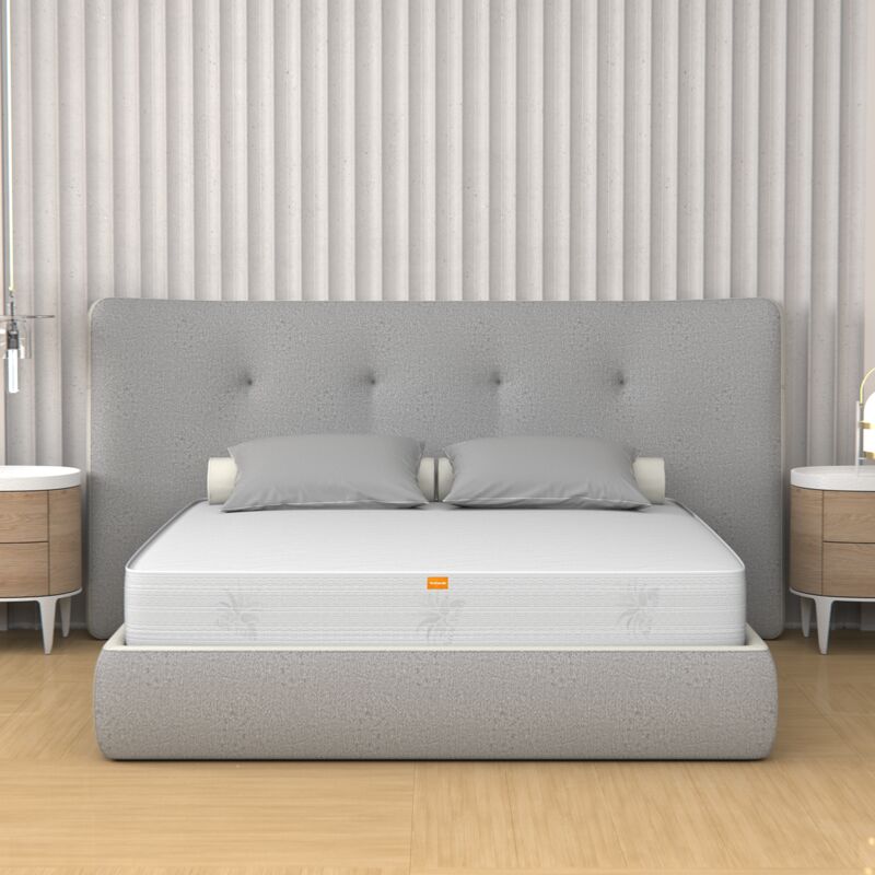 Miasuite - Matelas 120x200 Mousse à mémoire de forme, hauteur 20 cm - Revêtement Aloe Vera Live