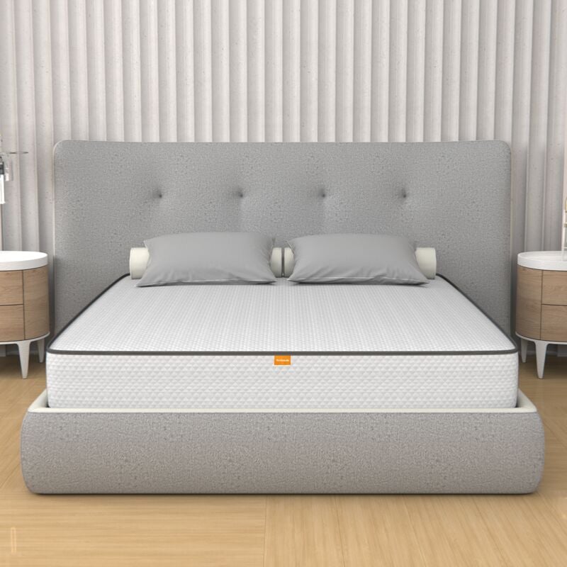 Miasuite - Matelas 90x190 mousse à mémoire de forme, hauteur 25 cm Allegro