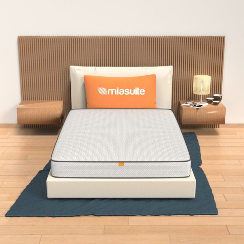 Matelas Memory Foam 140x190 hauteur 25 cm - Orthopédique Allegro