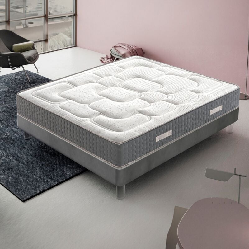 Matelas mousse 120x200 cm accueil mémoire de forme – épaisseur 20 cm – luxury - haute densité