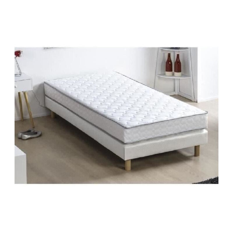 Les Tendances - Matelas mousse 90 x 190 - Confort ferme - Epaisseur 16 cm - finlandek Kiva
