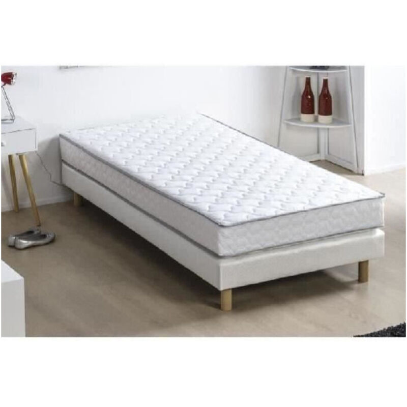 Les Tendances - Matelas mousse 90 x 200 - Confort ferme - Epaisseur 16 cm - finlandek Kiva