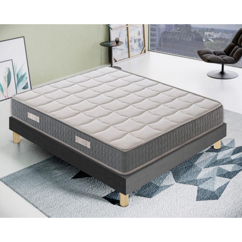 Matelas Mousse - Accueil Mémoire De Forme - Haut 21 Cm - Mod Delphine - Haute Densité – 140x200
