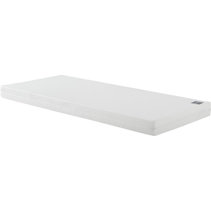 Matelas junior mousse Aurore 100 Someo 80x180 - Blanc