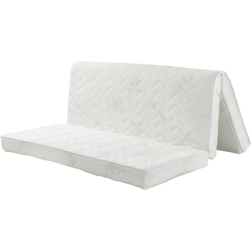 Matelas 140 x 190 cm mousse bz aloe vera ép.12cm - fiesta de naturea