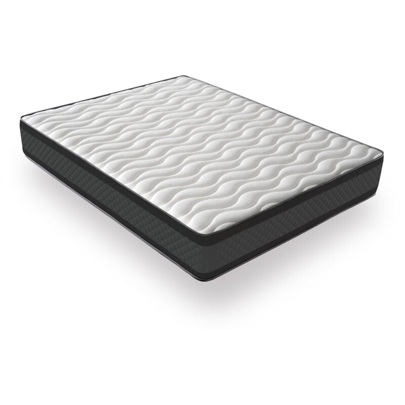 Dagostino Home - Matelas Mousse 90x200 - Ferme - Réversible - Côté Été/hiver - H20 Cm