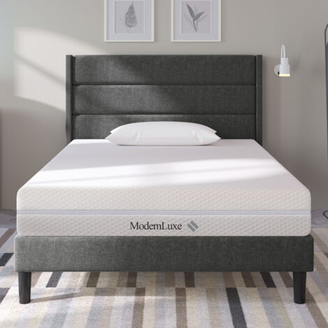 Matelas mousse froide 90x200 7 zones 20 cm H3 H2 ergonomique housse lavable