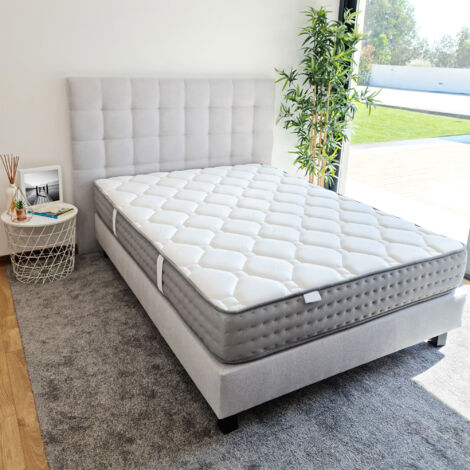 Matelas mousse HR + mémoire 160x200 cm - ZEN