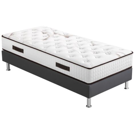 Matelas mousse + Sommier SP18 Volcan 80x200 Myriade - H. 21 cm - Soutien équilibré