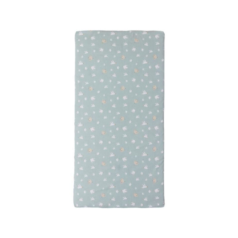 Tineo - Matelas nomade Over the sea - 120 x 60 x 4 cm - Bleu