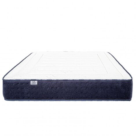 Matelas Nuage (24cm), mi-ferme, mousse haute densité, indépendance du couchage, face été/hiver, 140x200cm