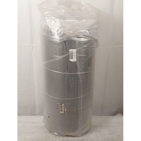 Matelas ou surmatelas gris - Tissage toile robuste - Neuf sous vide - 9kg - Voir photos