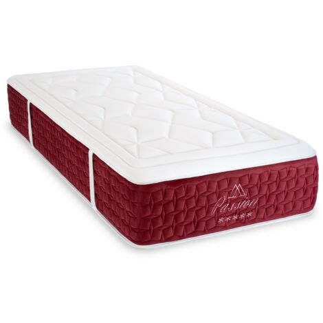 Matelas Passion Ressorts ensachés Accueil mémoire de forme - 32cm - 90 x190 cm