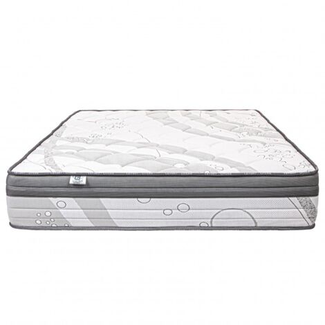 Matelas Pilarsleep, 26cm, mousse haute densité, ferme, indépendance du couchage, face été/hiver, 140x190cm