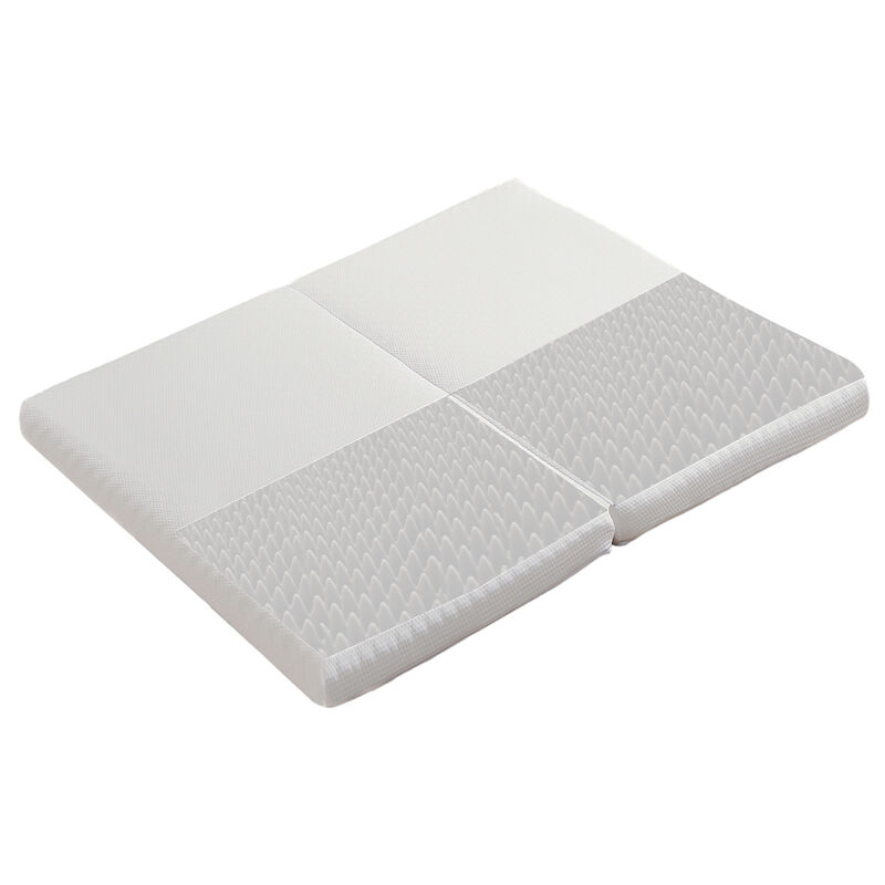 Lafomukea - Matelas pliable, tissu nid d'abeille, certifié Oeko-Tex, ergonomique, respirant et résistant, enveloppe de compression, tapis