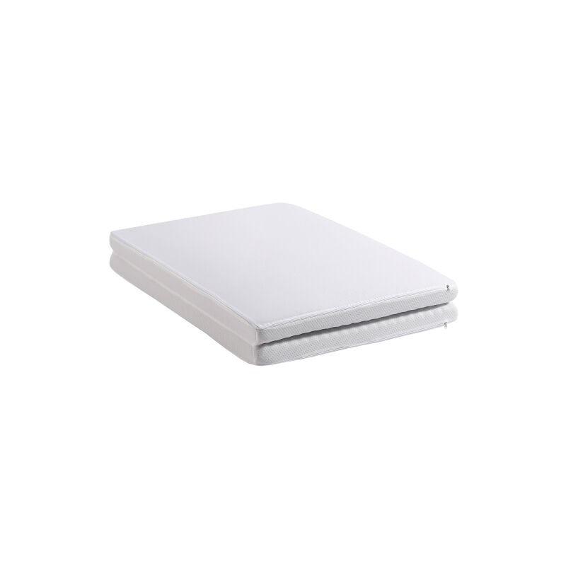 Matelas pliable, tissu nid d'abeille, certifié Öko - Tex, ergonomique, respirant et durable, emballage compressé, tapis multifonctions, dureté H3,