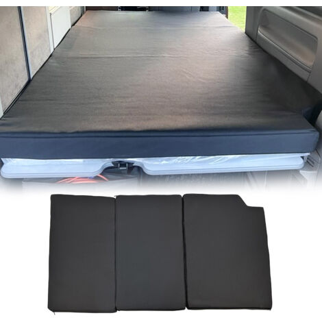 Matelas Pliant pour VW T4 T5 T6 California Matelas Noir 194x114