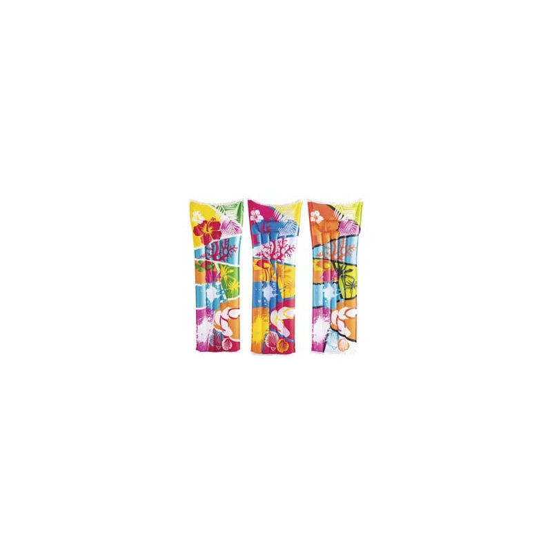 Bestway - Matelas 'Air Mat Multicolor' - 183x69 cm - poids 0,700 kg (art.44033)