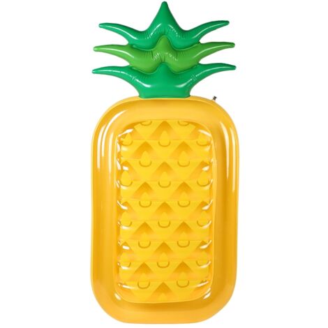 Matelas pneumatique ananas flottant, coussin d'eau écologique pour lit gonflable