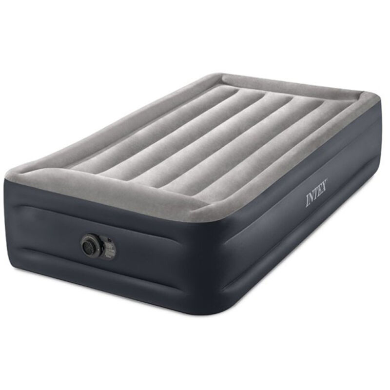 Matelas gonflable Deluxe Pillow Rest Raised 1 place Intex