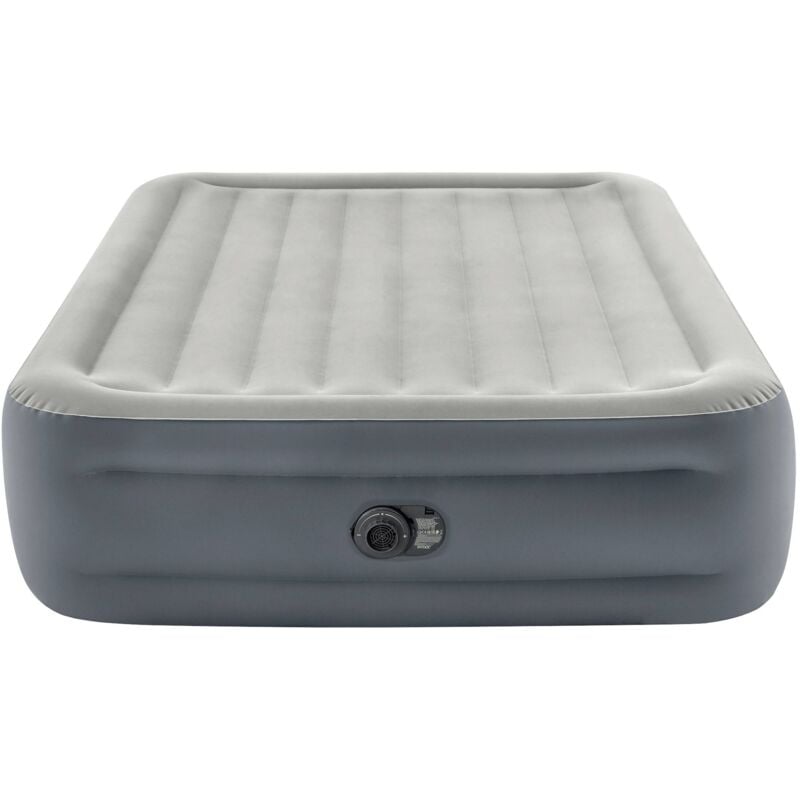 Intex 64126ND QUEEN ESSENTIAL REST AIRBED Matelas gonflable (L x l x H) 203 x 152 x 46 cm gris C831032