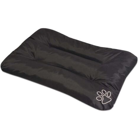 Vidaxl – Matelas pour chiens XL noir 100x70x8 cm – Tissu Oxford enduit PU – Revêtement hydrofuge – Lavable à la main