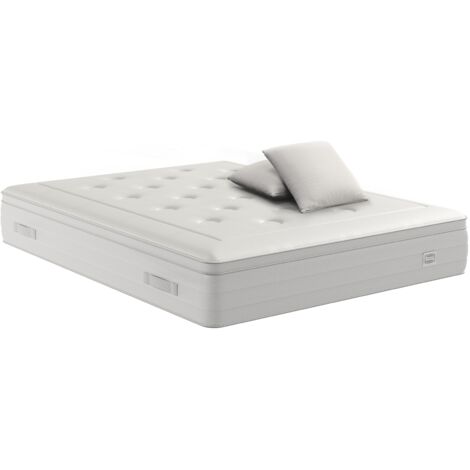 Matelas REFLEXION 140x190, ressort ensachés, ferme, H33 + 2 OREILLERS 60X60