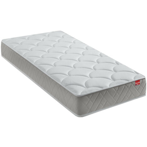 Matelas ressorts 90x190 cm – Accueil ferme – 560 ressorts ensachés – Indépendance de couchage – Hypoallergénique – Epeda
