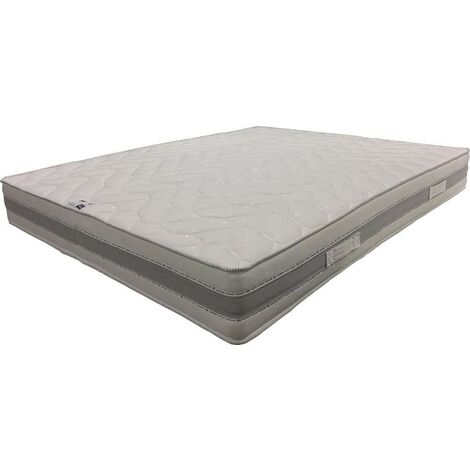 Matelas Ressorts Ensachés 160x200 x 22 cm Soutien Ferme - 5 Zones de Confort - Hyper Ventilé