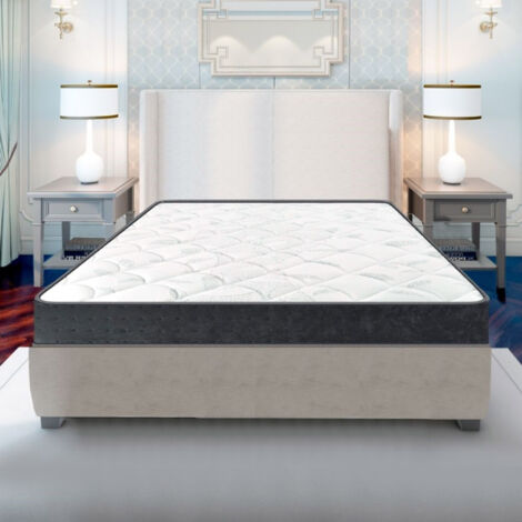 Matelas ressorts ensachés + mousse HR 80x200 cm - SEREN
