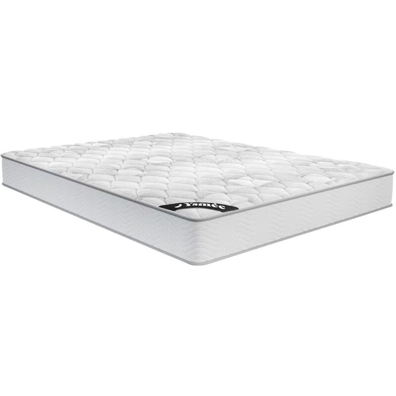 Vente-unique - Matelas 140 x 190 cm ressorts ensachés ép.20cm - songe de ysmée