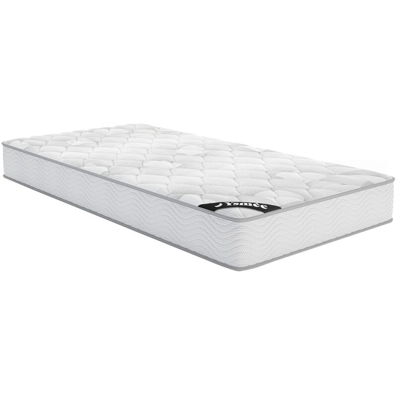 Ysmée - Matelas ressorts ensachés ép SONGE de DREAMEA, 90X190CM, Blanc