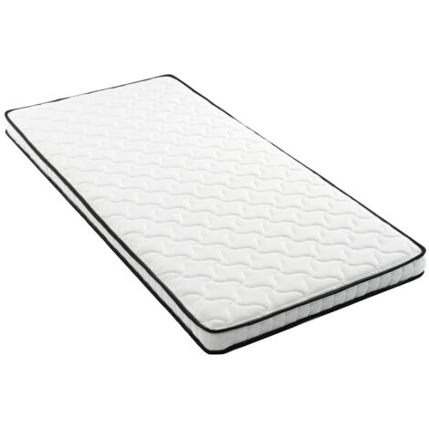 Matelas ressorts-H3-modules ergonomiques-soutien lombaire-10cm d'épaisseur-roulé-90x200x10cm