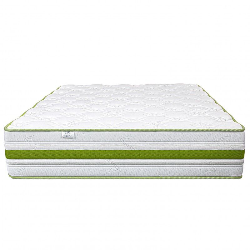Matelas Rêverie (30cm), mousse haute densité, indépendance du couchage, face été/hiver, 90x190cm