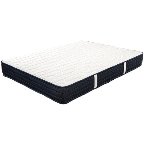 Matelas réversible NORA ,140x190 cm, en mousse mémoire de forme haute adaptabilité et ergonomique, indépendance du couchage, épaisseur 20cm