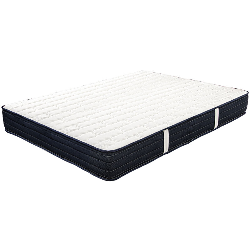 Matelas réversible nora ,140x190 cm, en mousse mémoire de forme haute adaptabilité et ergonomique, indépendance du couchage, épaisseur 20cm