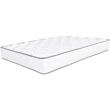 Matelas réversible ROMA, 140x190 cm, en mousse Memosoft100 à mémoire de forme et indépendance du couchage, épaisseur 20cm