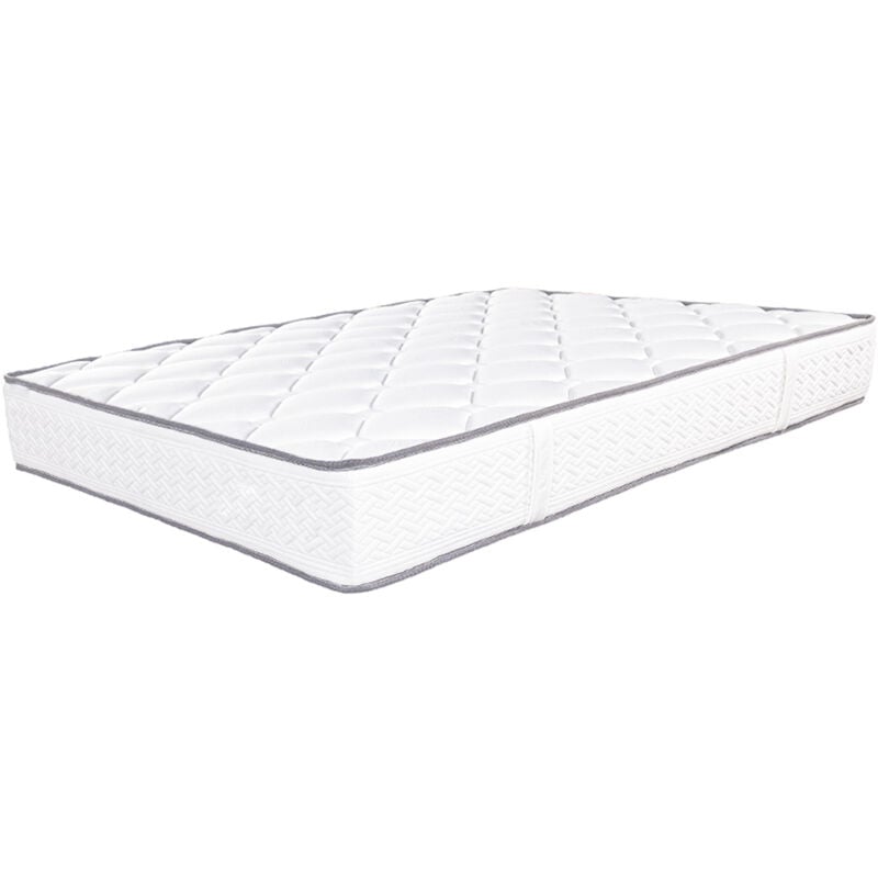 Matelas réversible roma, Queen Size, 160x200 cm, en mousse Memosoft100 à mémoire de forme et indépendance du couchage, épaisseur 20cm