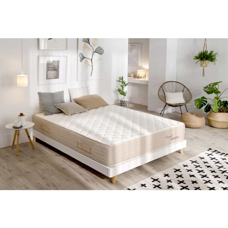 Moonia - Matelas Royal Cashmere, 135x190cm